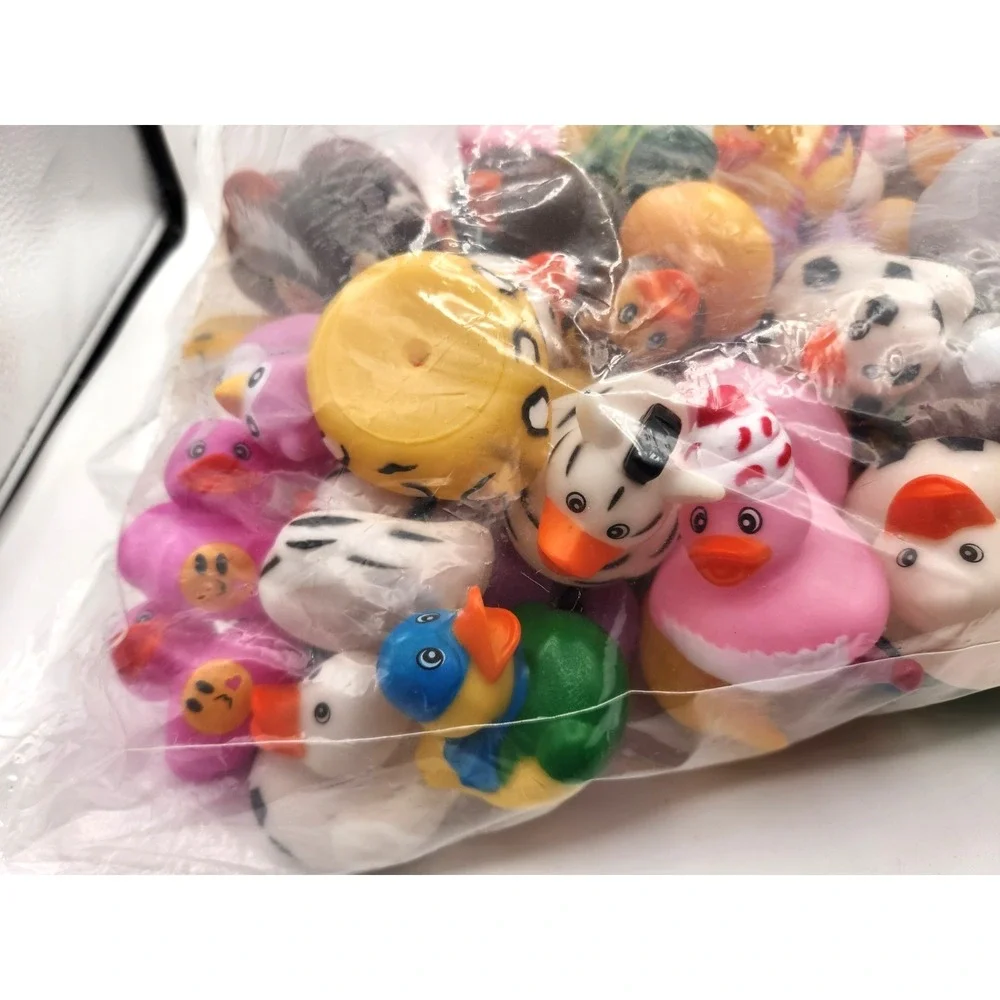 Rubber Duck Duckie Baby Shower Birthday Party Assorted Bulk Wholesale 80-100 pcs